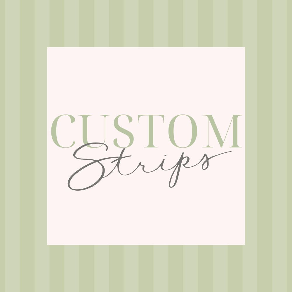 Custom Fabric Strips