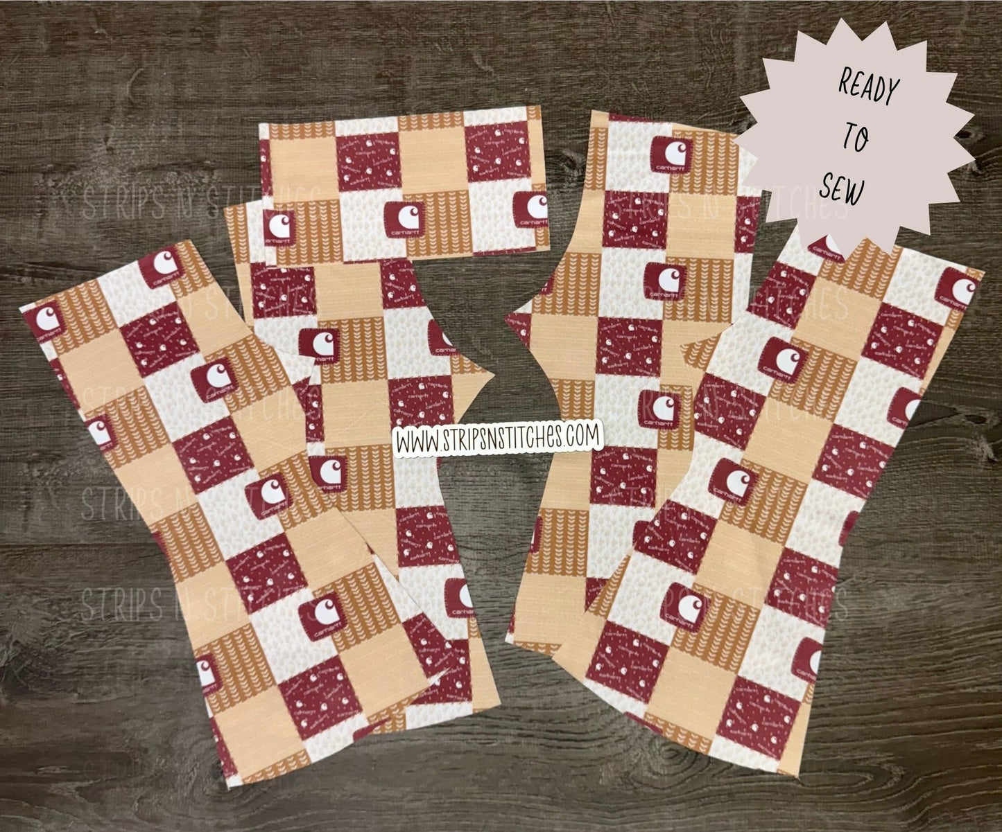 Ready to Sew Pre-Cut Flare Pants Up to Size 8