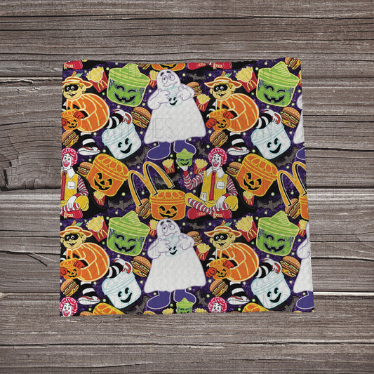 Halloween McDonald's | Bullet Fabric Strip | Bow Making | Scrunchie | Headwraps