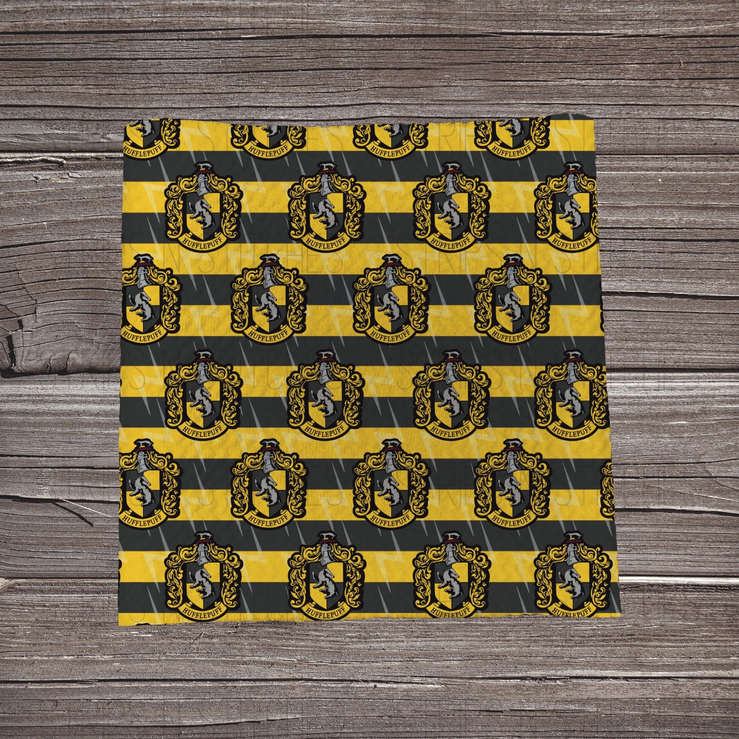 Hufflepuff | Fabric Strip- Bow Making- Headwraps- Scrunchies