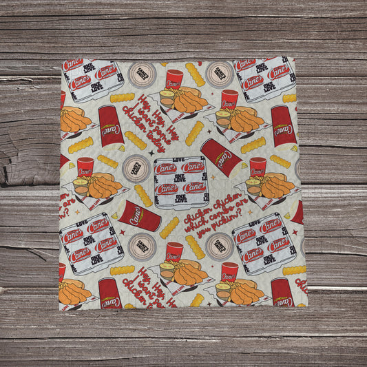 I want Chicken | Fabric Strip | Bow Making | Scrunchies | Headwraps