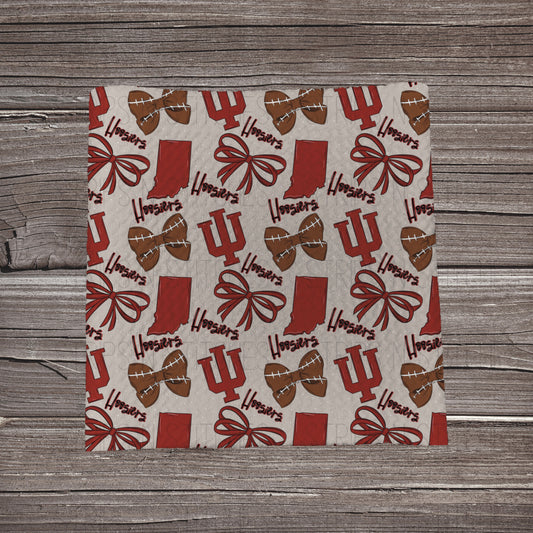 Hoosiers- Bows | Fabric Strip- Bow Making- Headwrap- Scrunchies