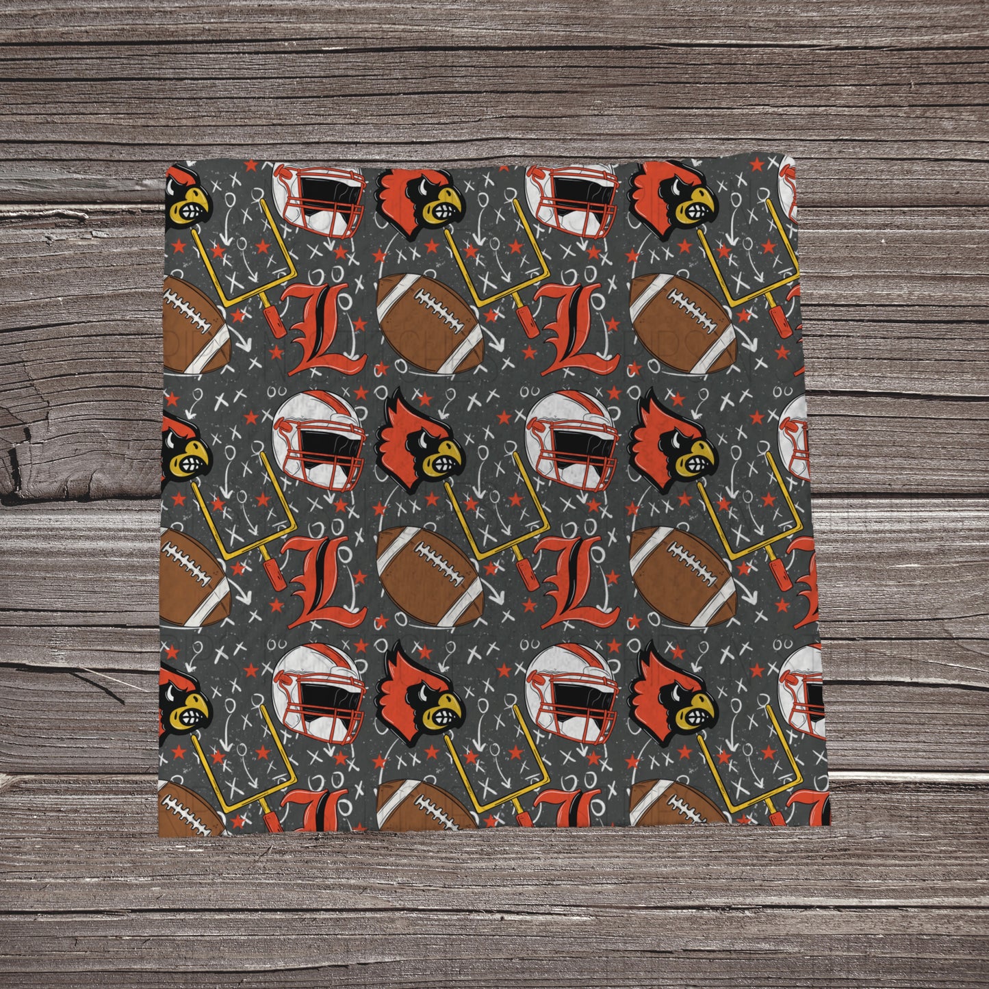 Cardinals- Playbook | Fabric Strip- Bow Making- Headwrap- Scrunchies