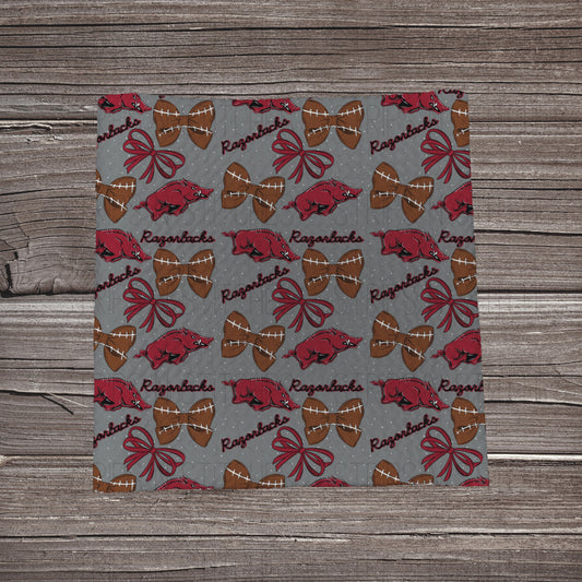 Razorbacks- Bows | Fabric Strip- Bow Making- Headwrap- Scrunchies