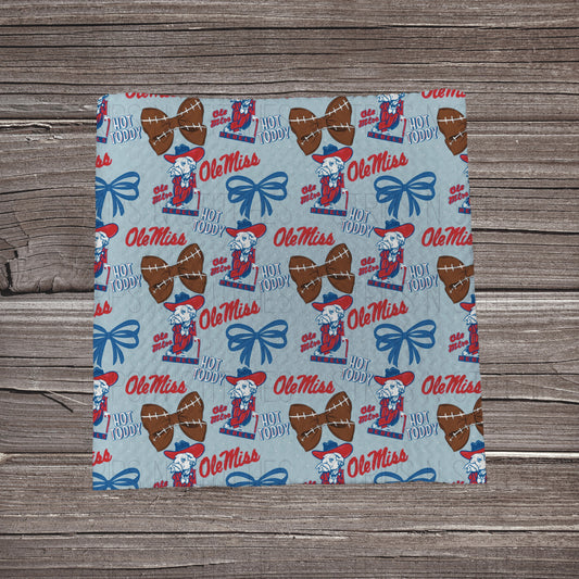 Ole Miss - Bows | Fabric Strip- Bow Making- Headwrap- Scrunchies