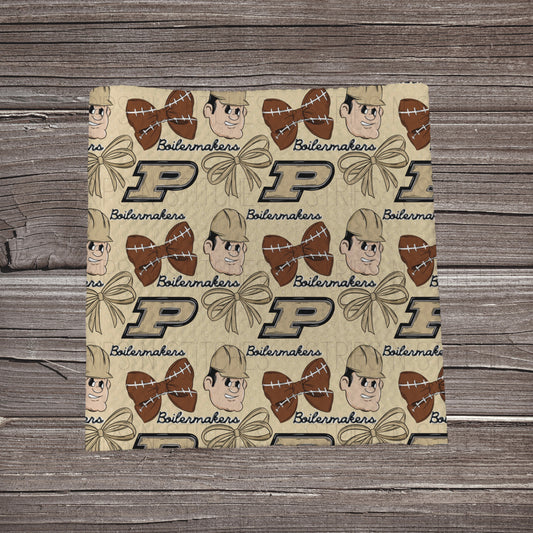 Purdue Bows | Fabric Strip- Bow Making- Headwrap- Scrunchies