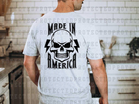Made in America Skull - DTF TRANSFER