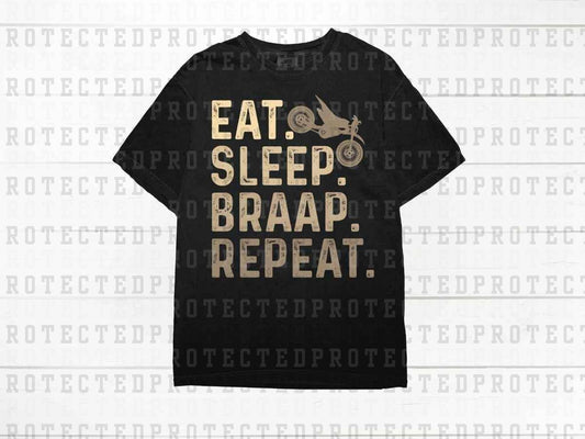 Eat Sleep Brampton Repeat DTF Transfer