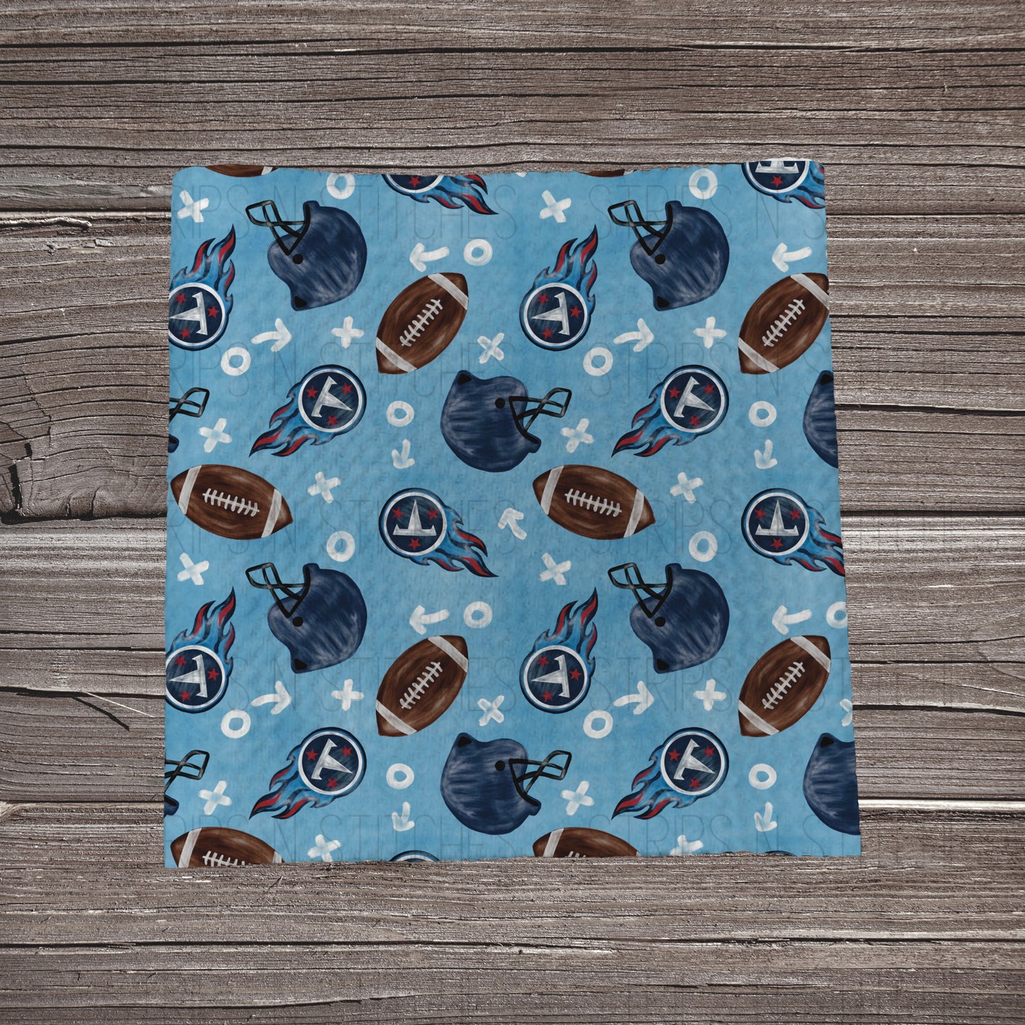 Football Watercolor Color Playbook | All 32 Teams Available | Fabric Strip | Bow Making | Scrunchies | Headwraps