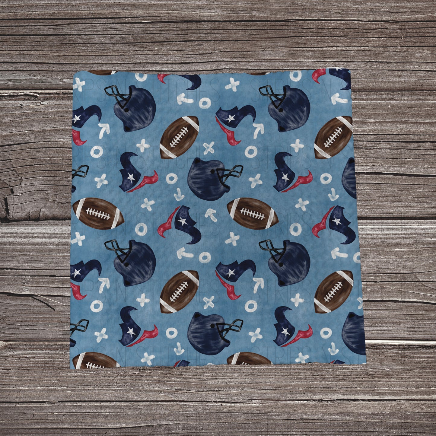 Football Watercolor Color Playbook | All 32 Teams Available | Fabric Strip | Bow Making | Scrunchies | Headwraps