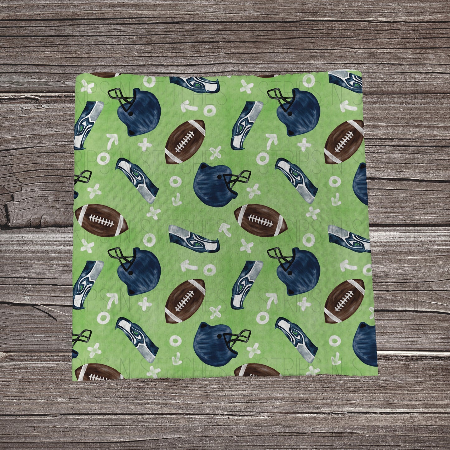 Football Watercolor Color Playbook | All 32 Teams Available | Fabric Strip | Bow Making | Scrunchies | Headwraps