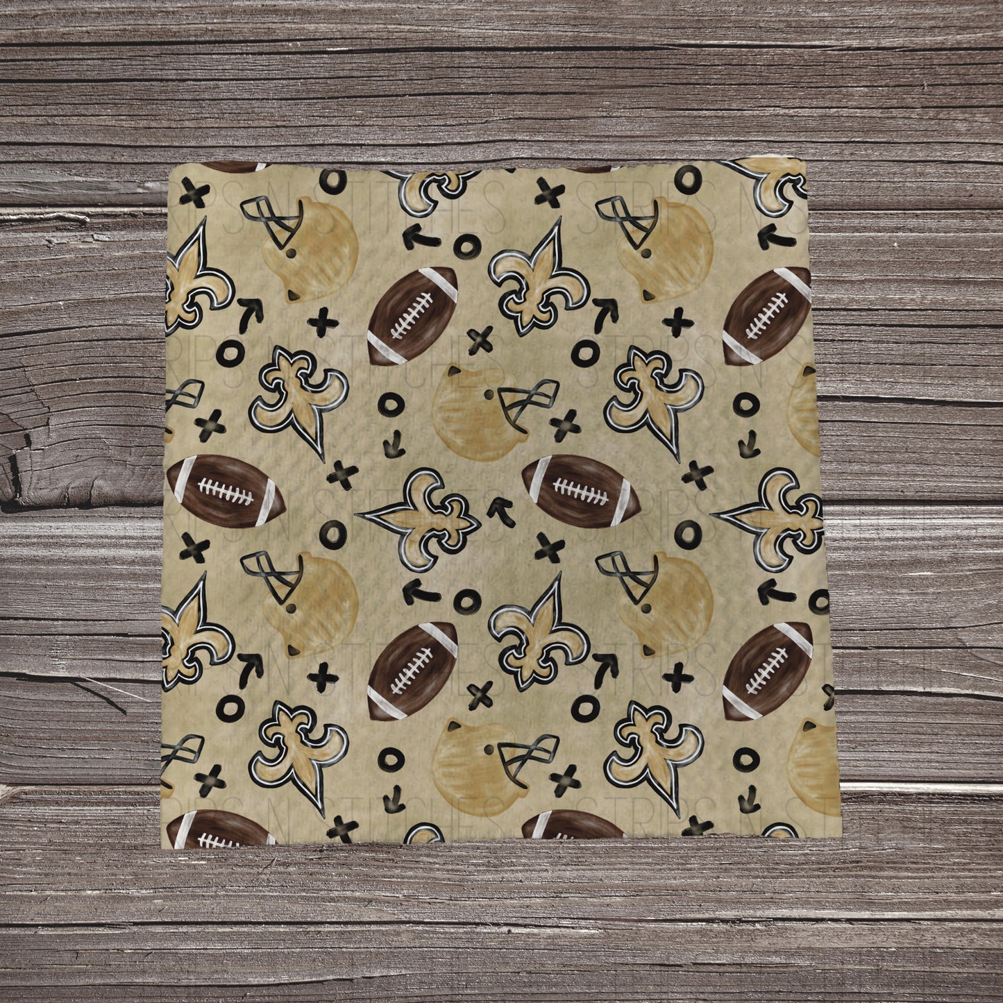 Football Watercolor Color Playbook | All 32 Teams Available | Fabric Strip | Bow Making | Scrunchies | Headwraps