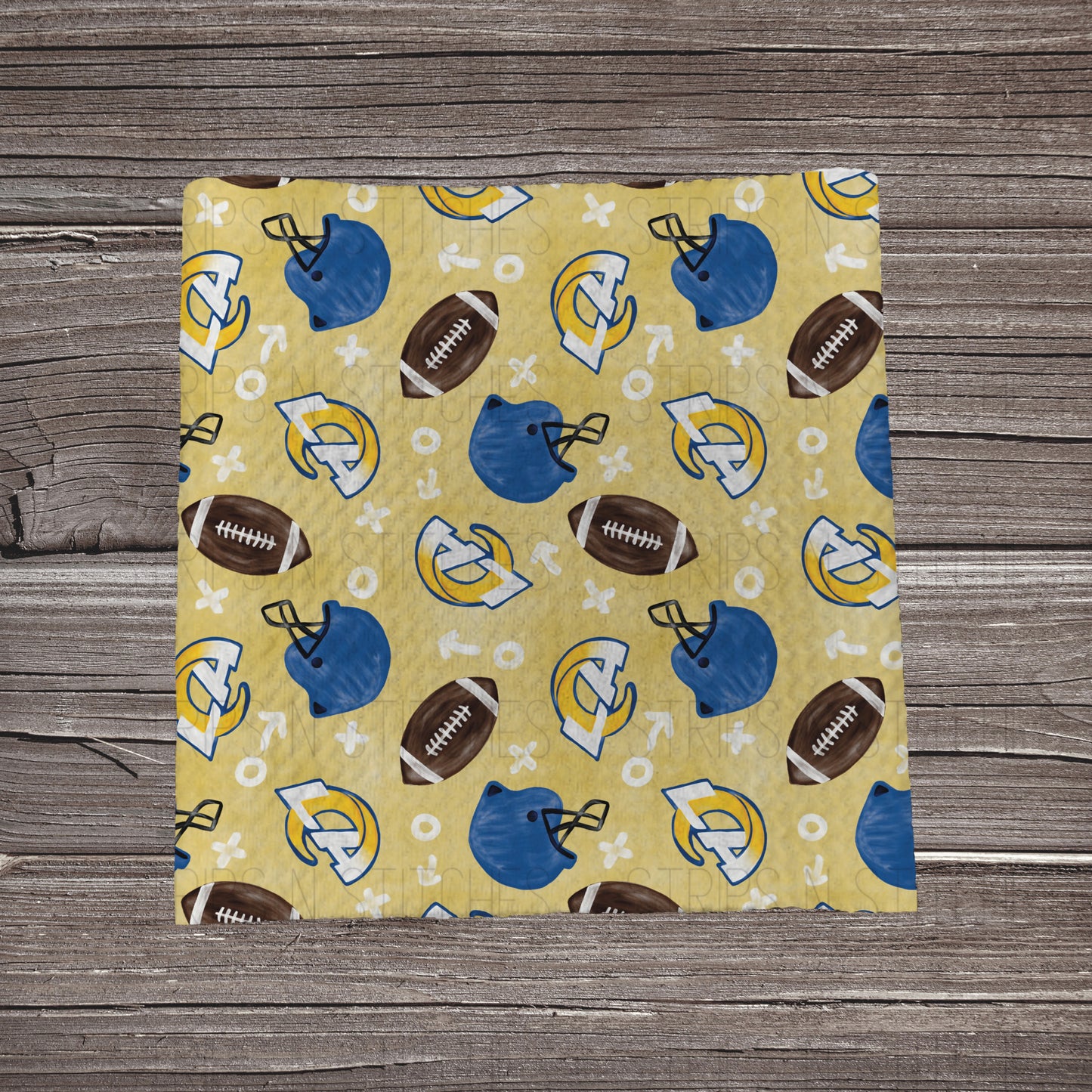 Football Watercolor Color Playbook | All 32 Teams Available | Fabric Strip | Bow Making | Scrunchies | Headwraps