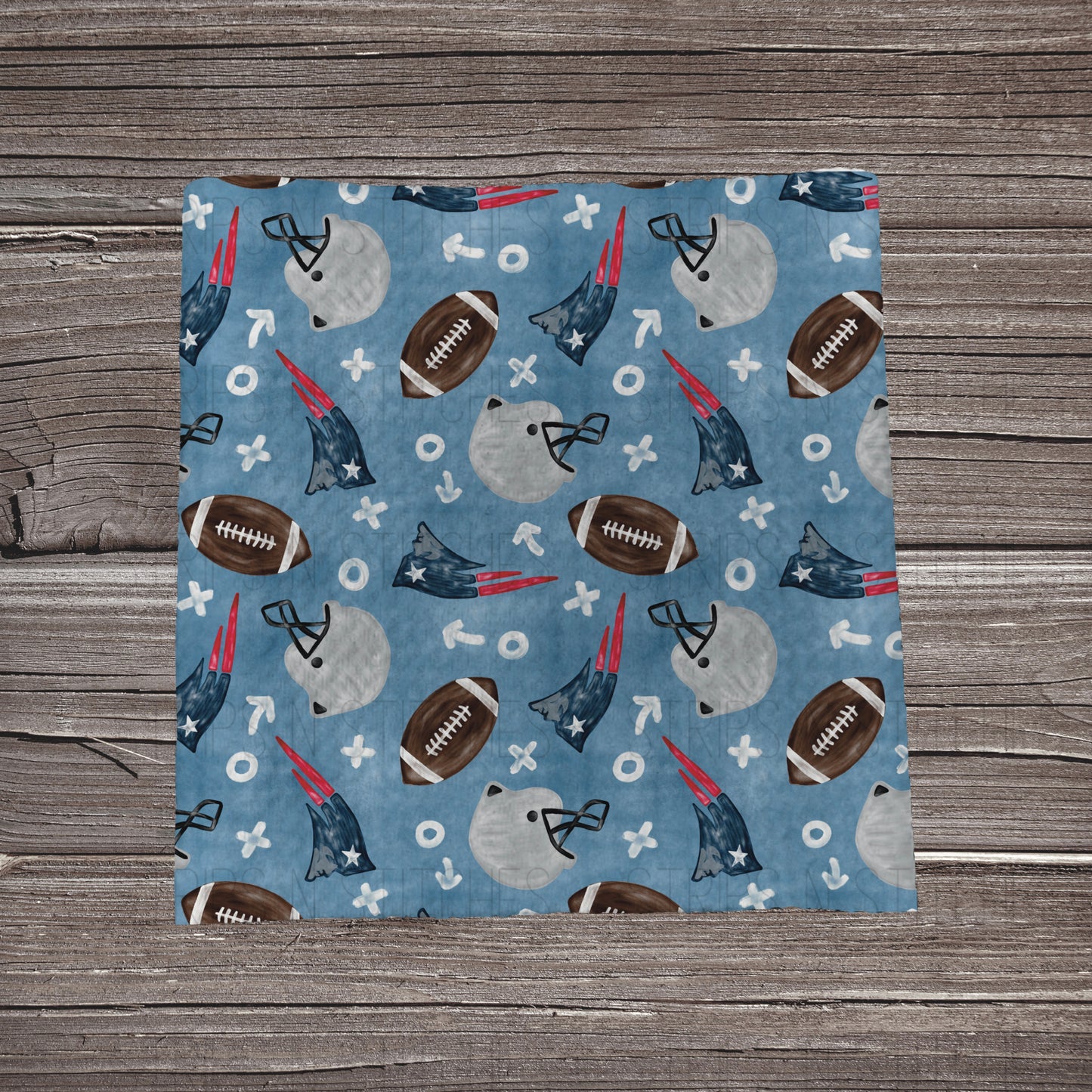 Football Watercolor Color Playbook | All 32 Teams Available | Fabric Strip | Bow Making | Scrunchies | Headwraps