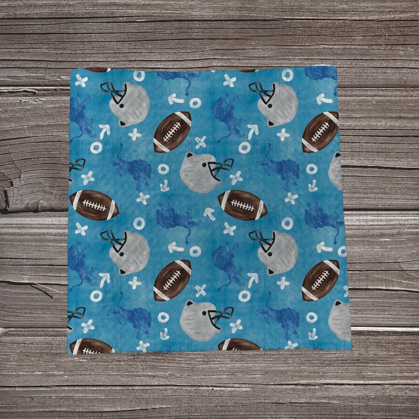 Football Watercolor Color Playbook | All 32 Teams Available | Fabric Strip | Bow Making | Scrunchies | Headwraps