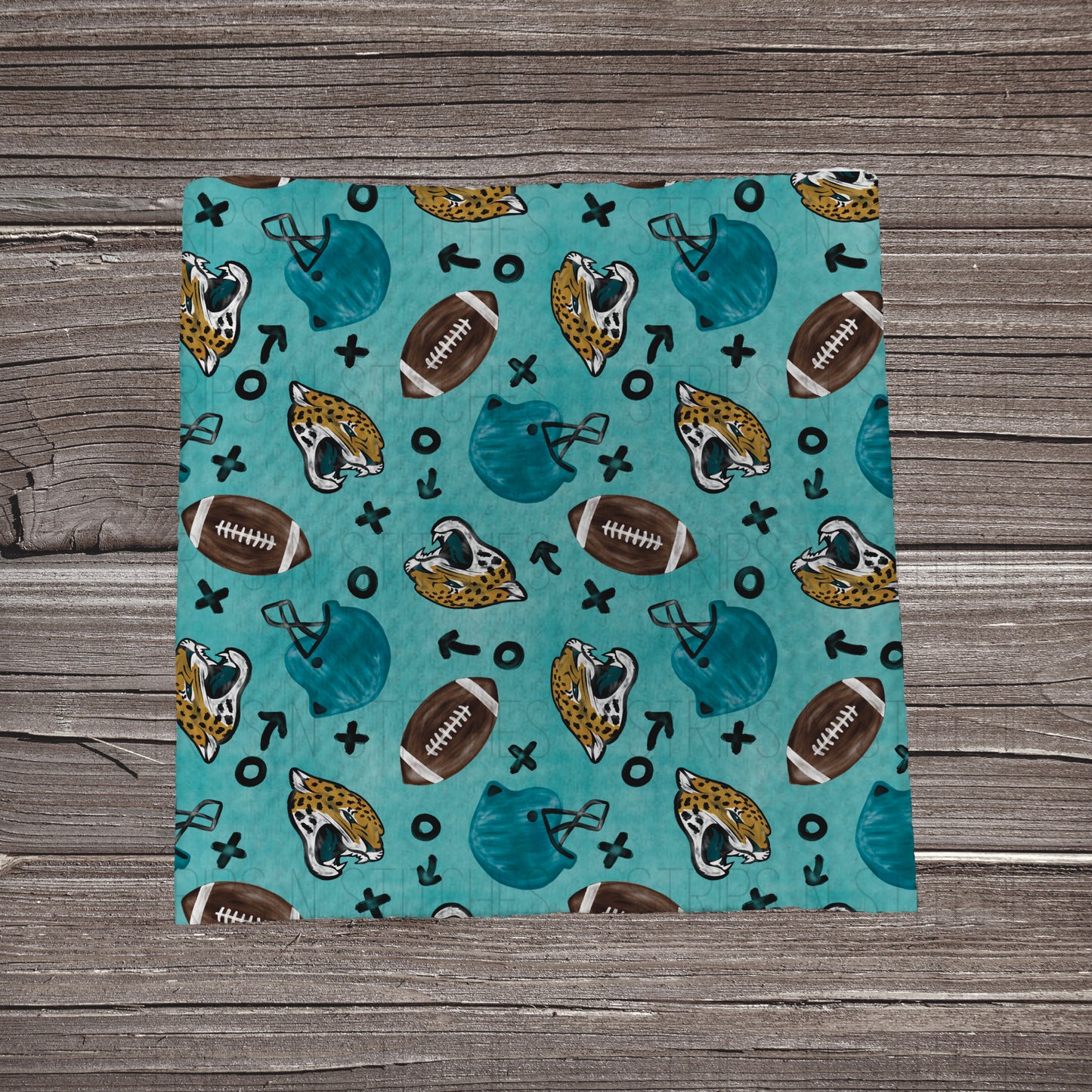 Football Watercolor Color Playbook | All 32 Teams Available | Fabric Strip | Bow Making | Scrunchies | Headwraps