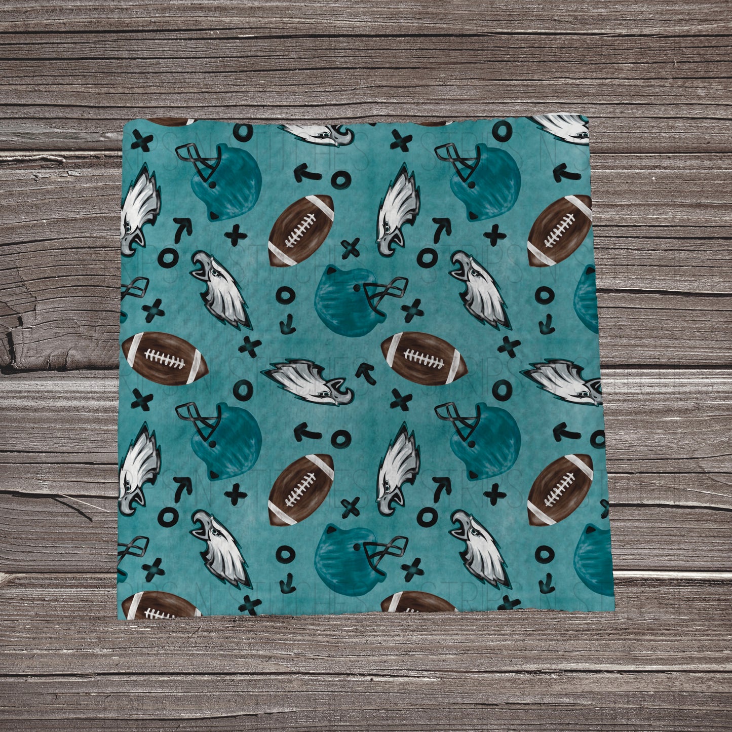 Football Watercolor Color Playbook | All 32 Teams Available | Fabric Strip | Bow Making | Scrunchies | Headwraps