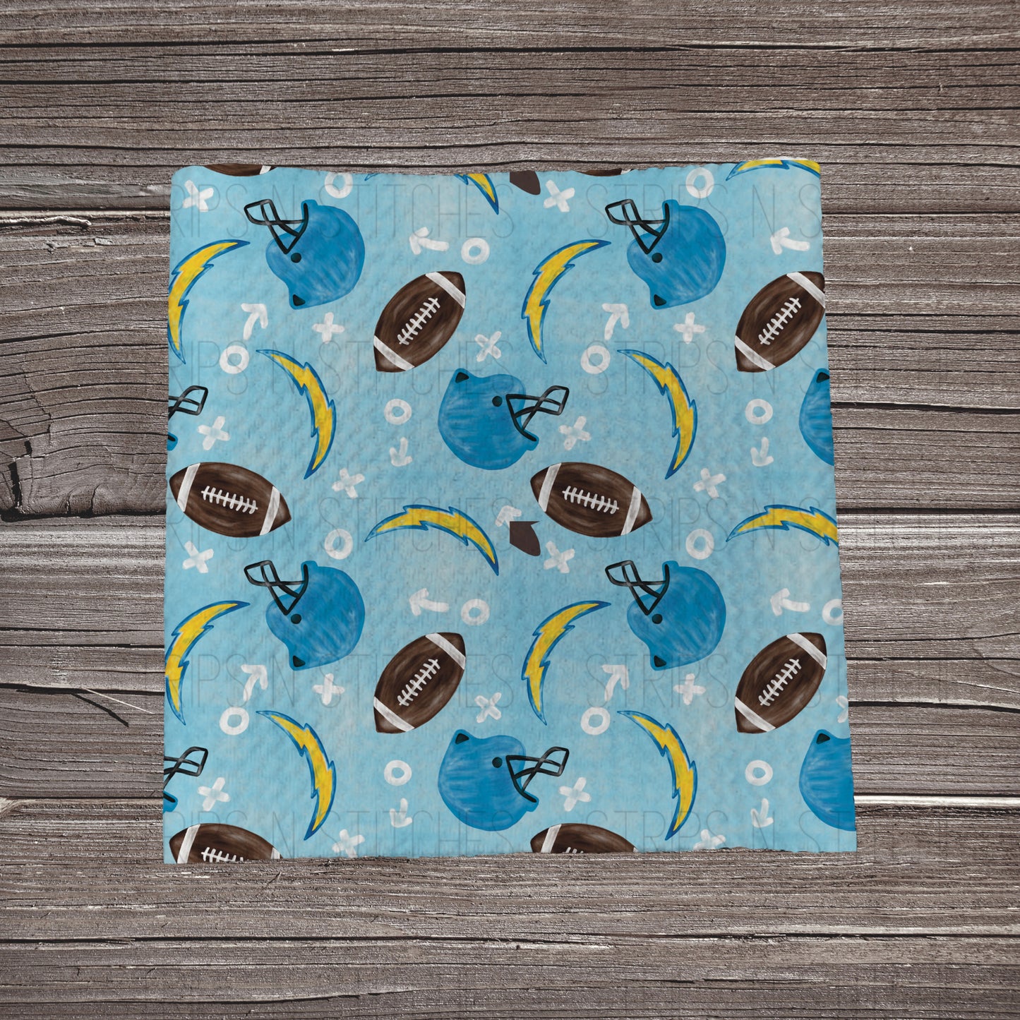 Football Watercolor Color Playbook | All 32 Teams Available | Fabric Strip | Bow Making | Scrunchies | Headwraps