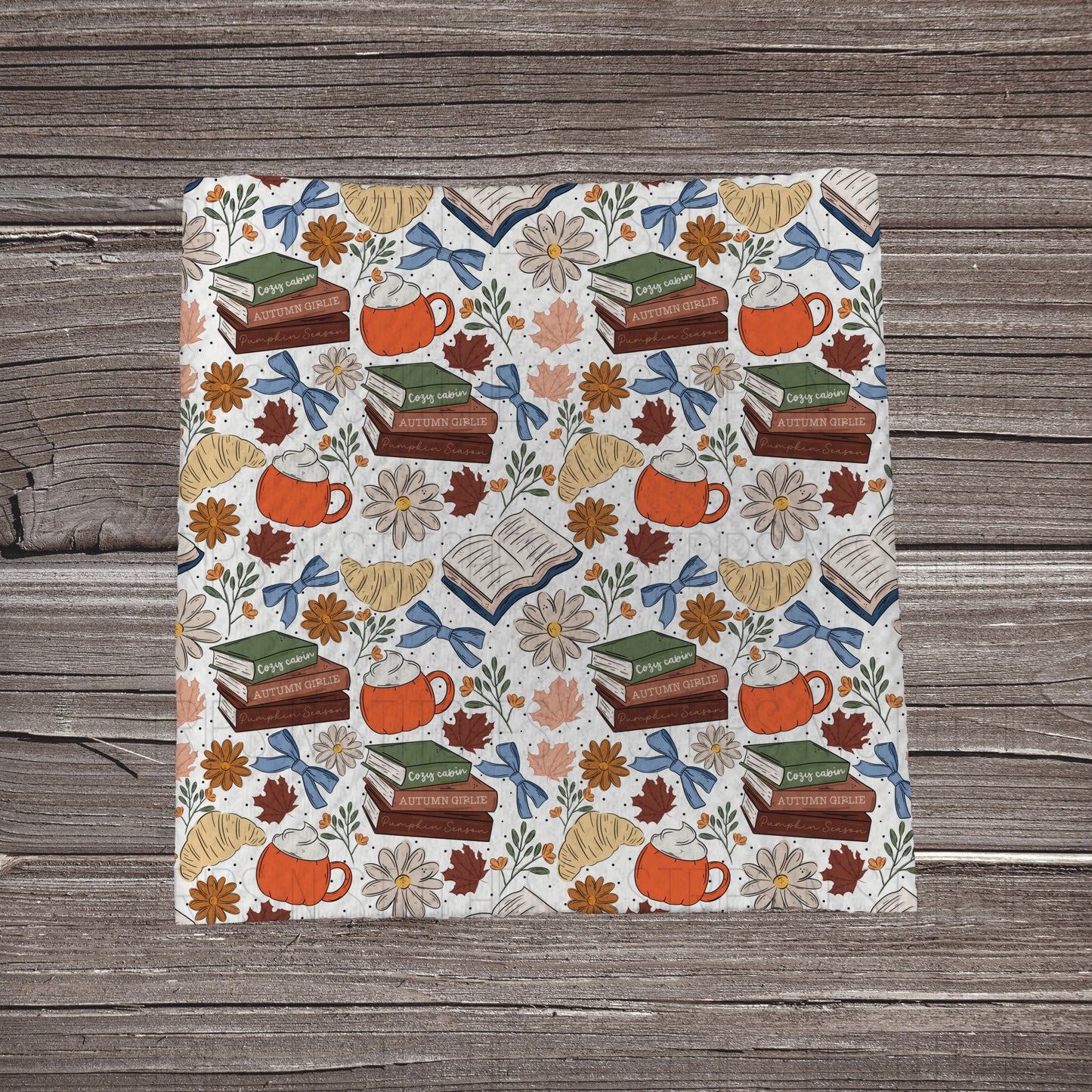 Fall into Books | Fabric Strip- Bow Making- Headwraps- Scrunchies