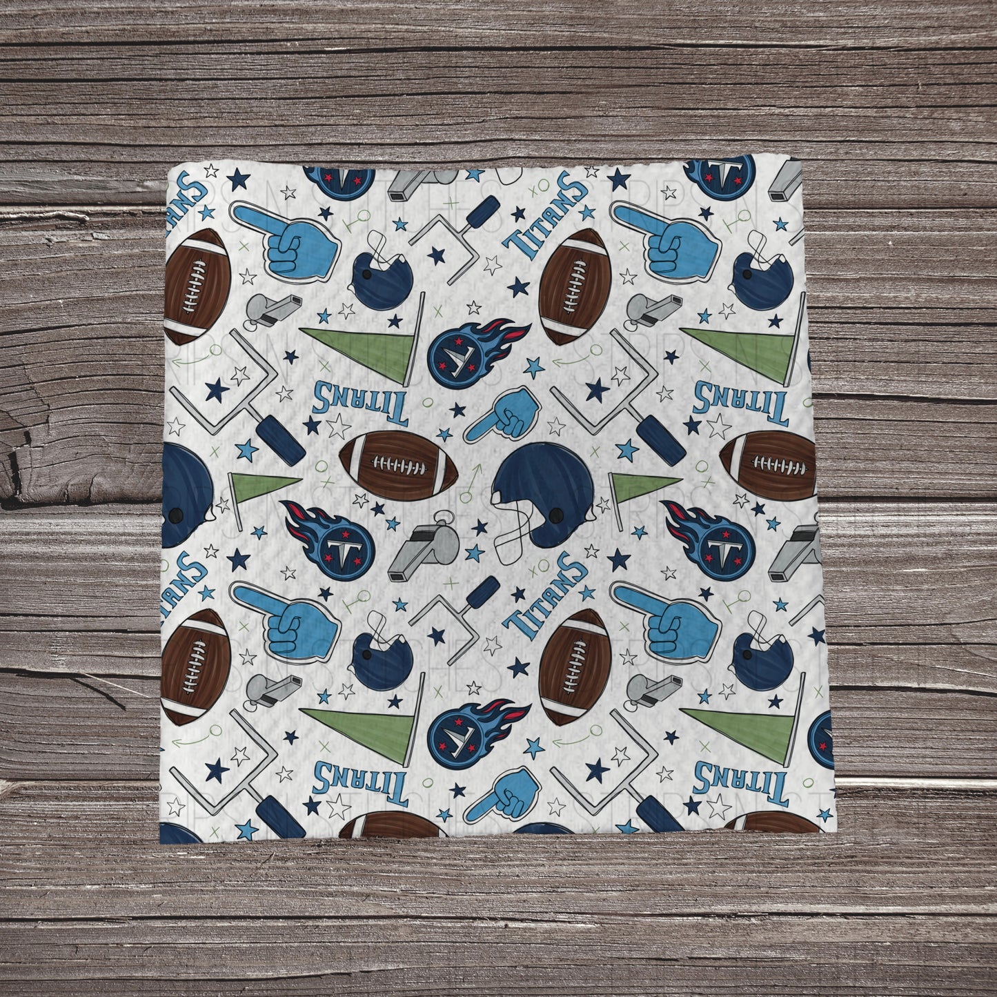 Football Watercolor White Playbook | All 32 Teams Available | Fabric Strip | Bow Making | Scrunchies | Headwraps