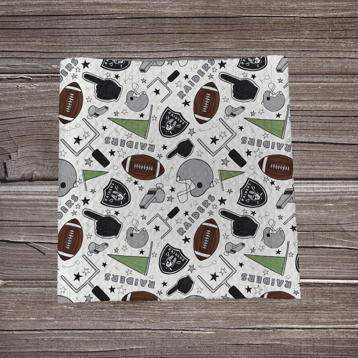 Football Watercolor White Playbook | All 32 Teams Available | Fabric Strip | Bow Making | Scrunchies | Headwraps