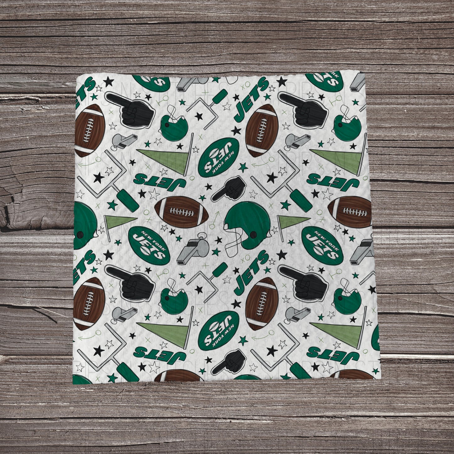Football Watercolor White Playbook | All 32 Teams Available | Fabric Strip | Bow Making | Scrunchies | Headwraps