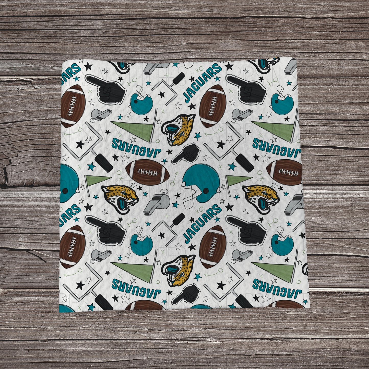 Football Watercolor White Playbook | All 32 Teams Available | Fabric Strip | Bow Making | Scrunchies | Headwraps