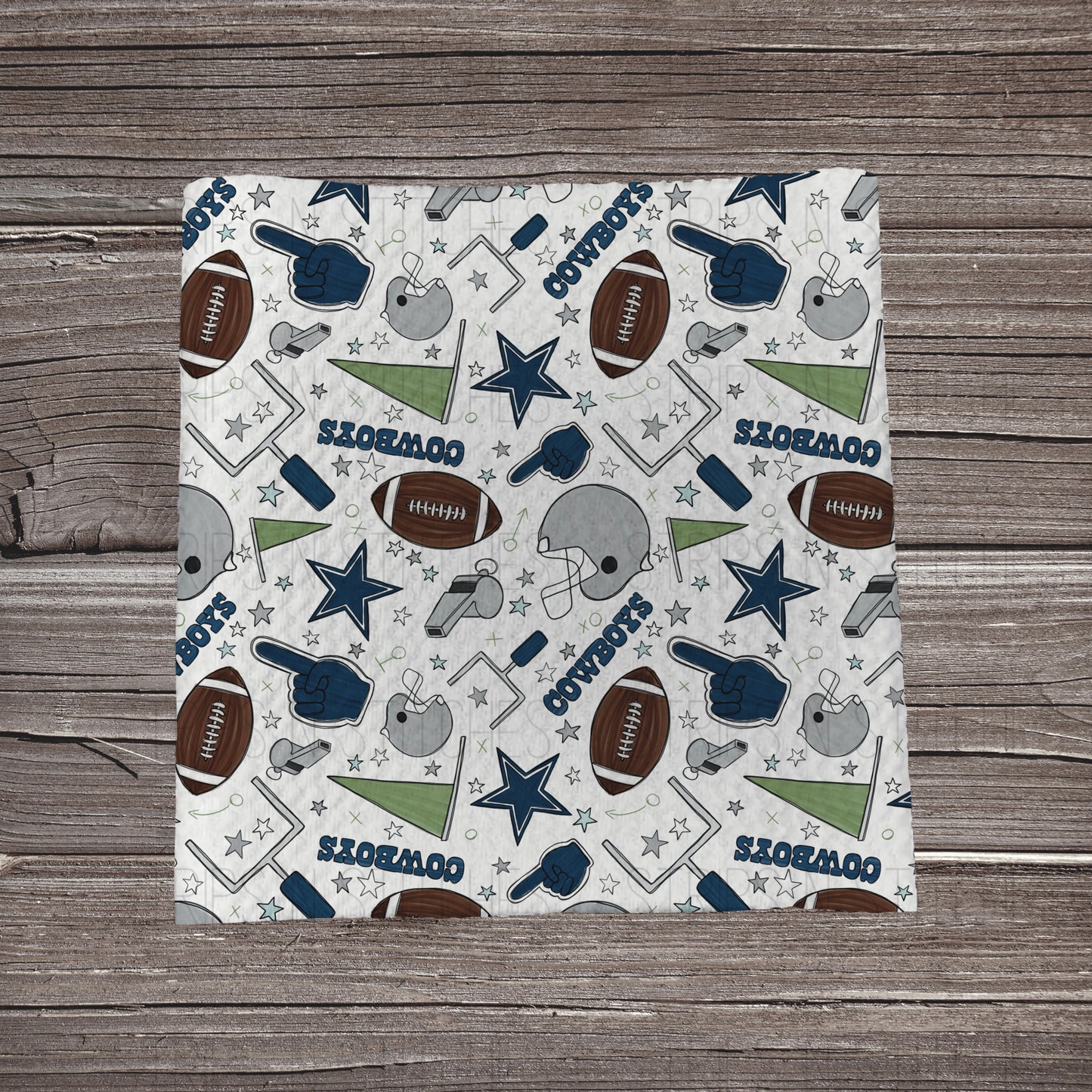 Football Watercolor White Playbook | All 32 Teams Available | Fabric Strip | Bow Making | Scrunchies | Headwraps