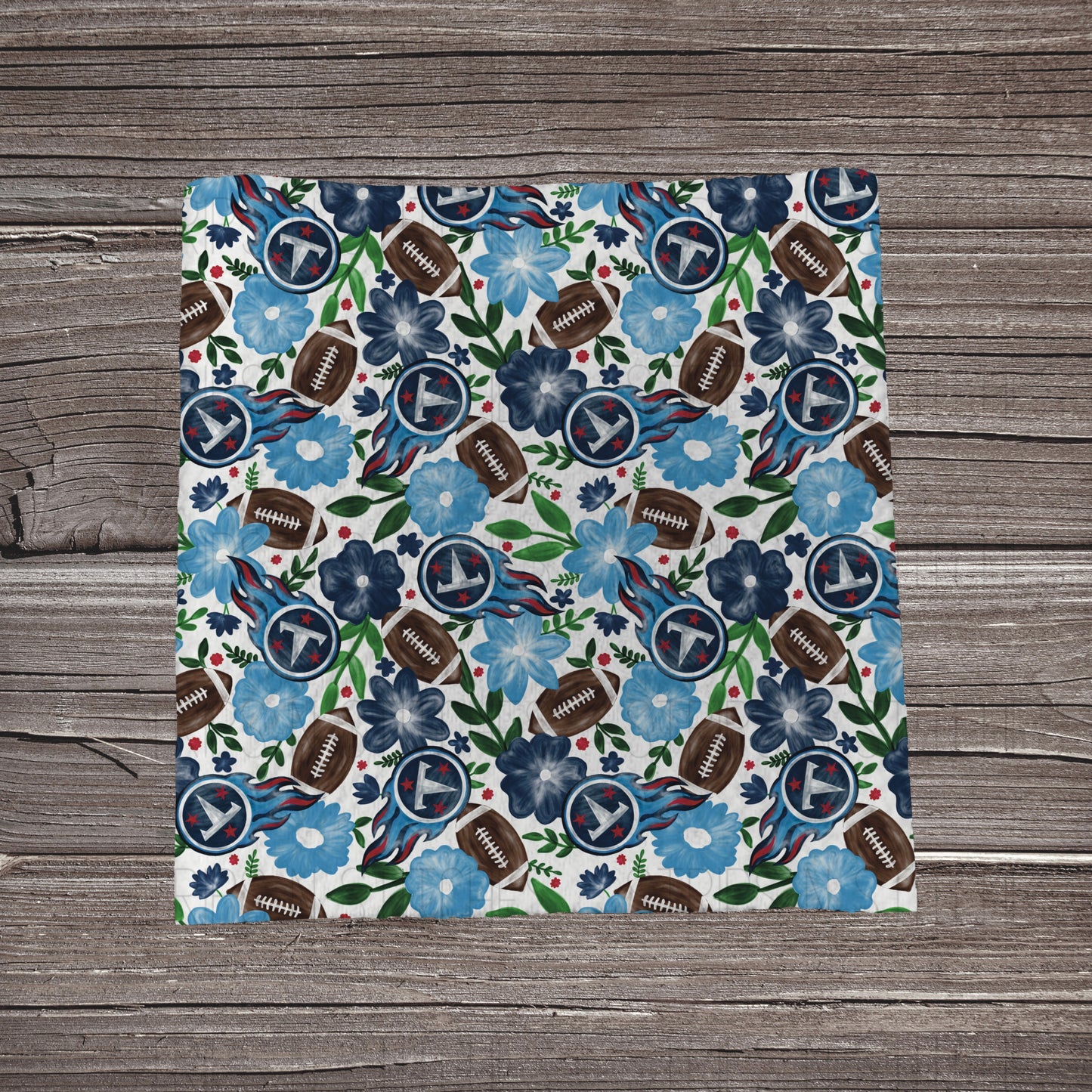 2022 Football Floral Teams | All 32 Teams Available | Fabric Strip- Bow Making