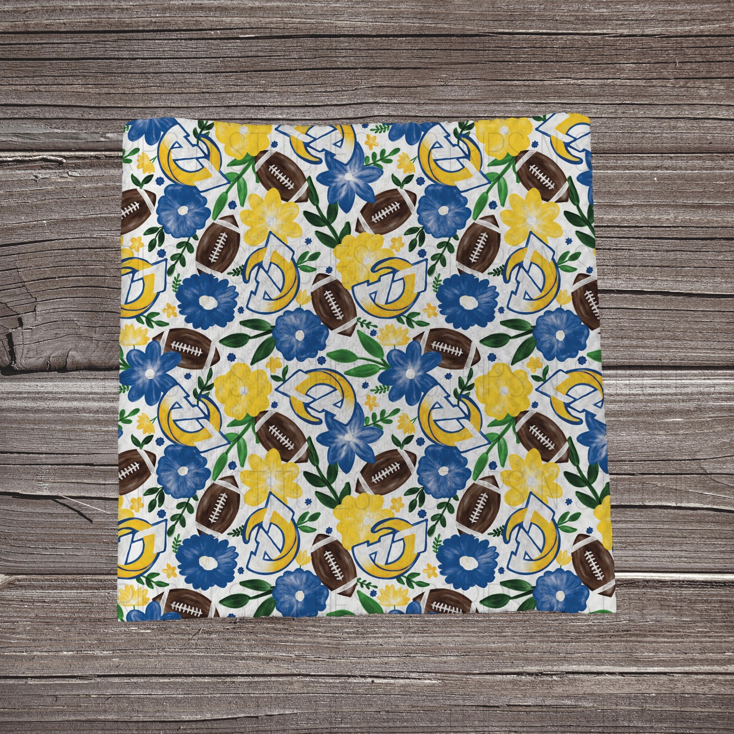 2022 Football Floral Teams | All 32 Teams Available | Fabric Strip- Bow Making