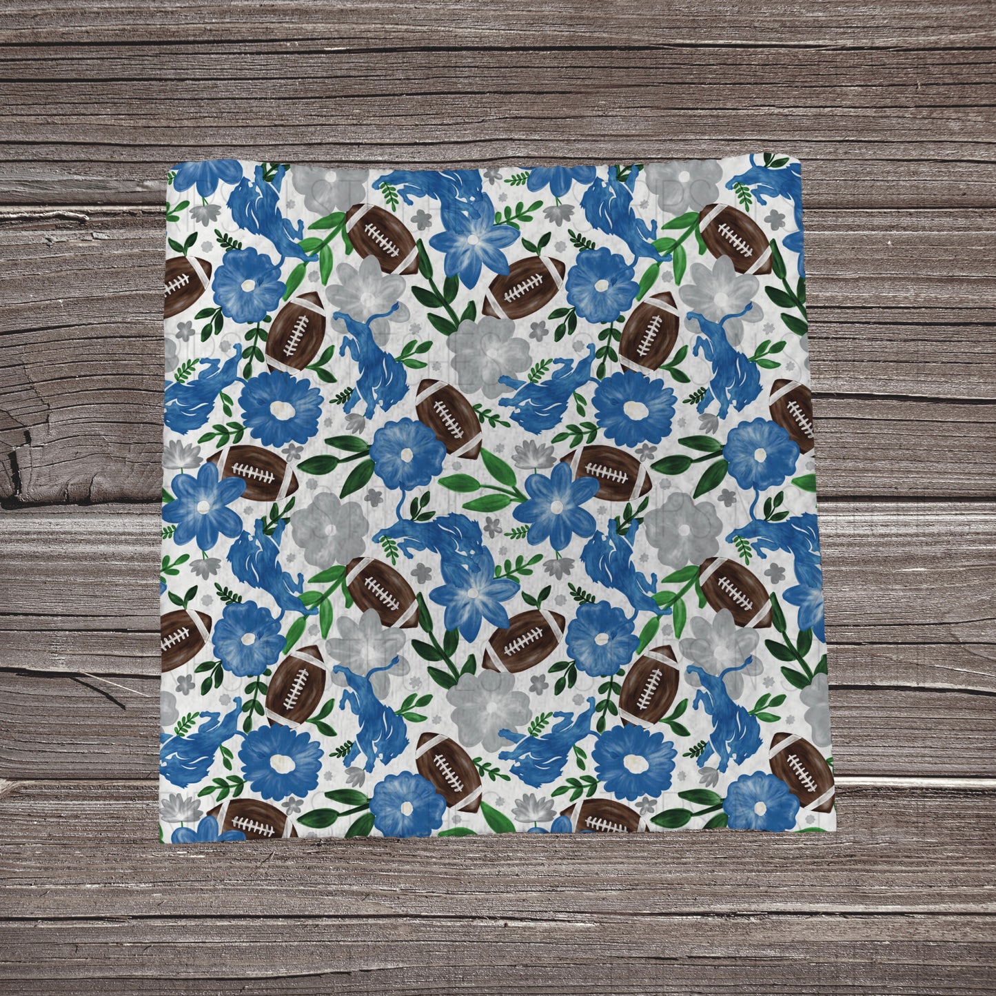 2022 Football Floral Teams | All 32 Teams Available | Fabric Strip- Bow Making