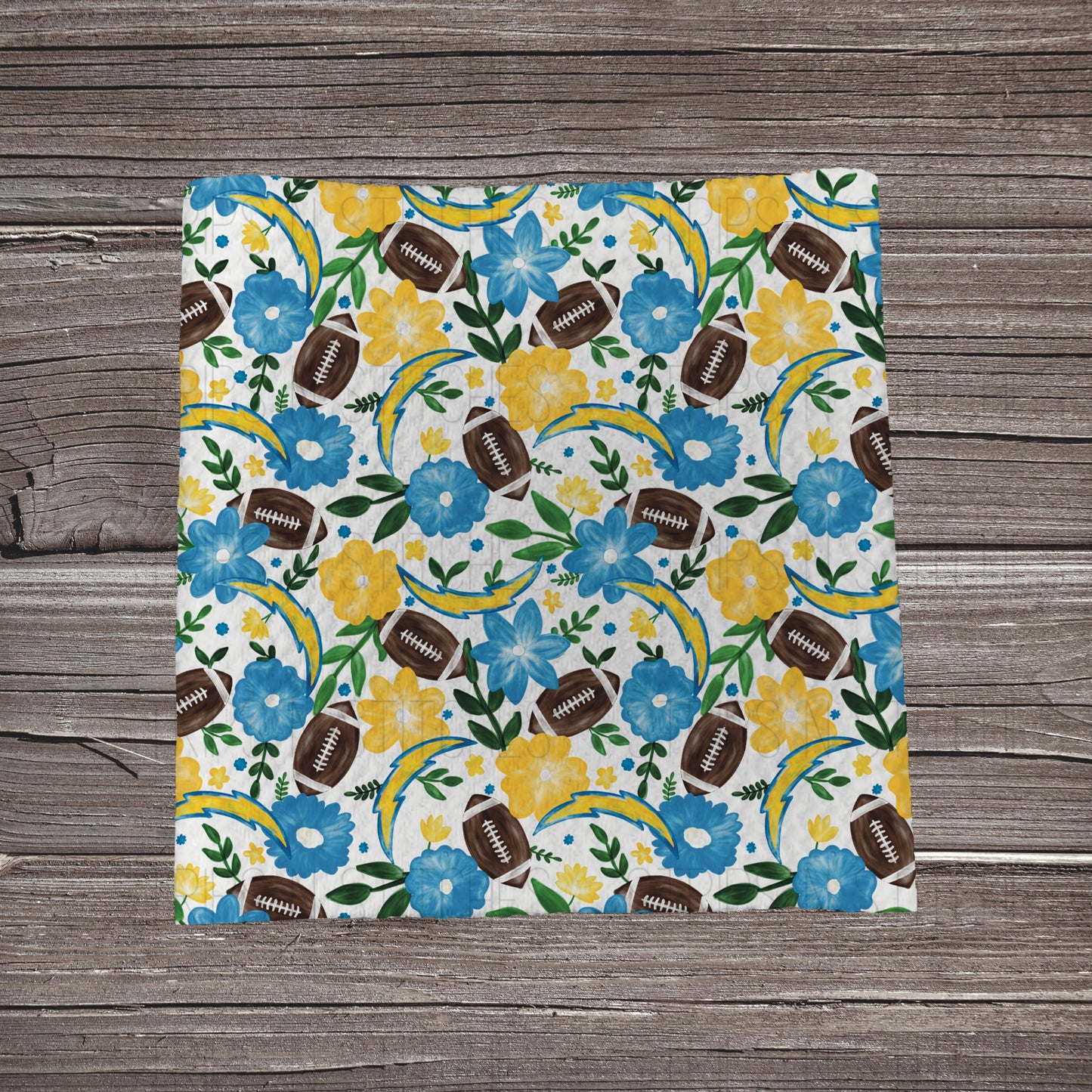 2022 Football Floral Teams | All 32 Teams Available | Fabric Strip- Bow Making