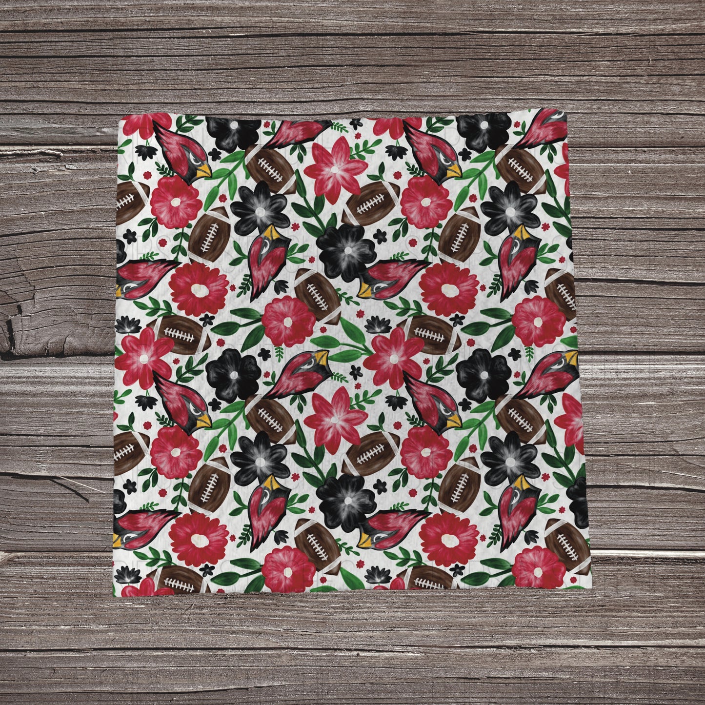 2022 Football Floral Teams | All 32 Teams Available | Fabric Strip- Bow Making