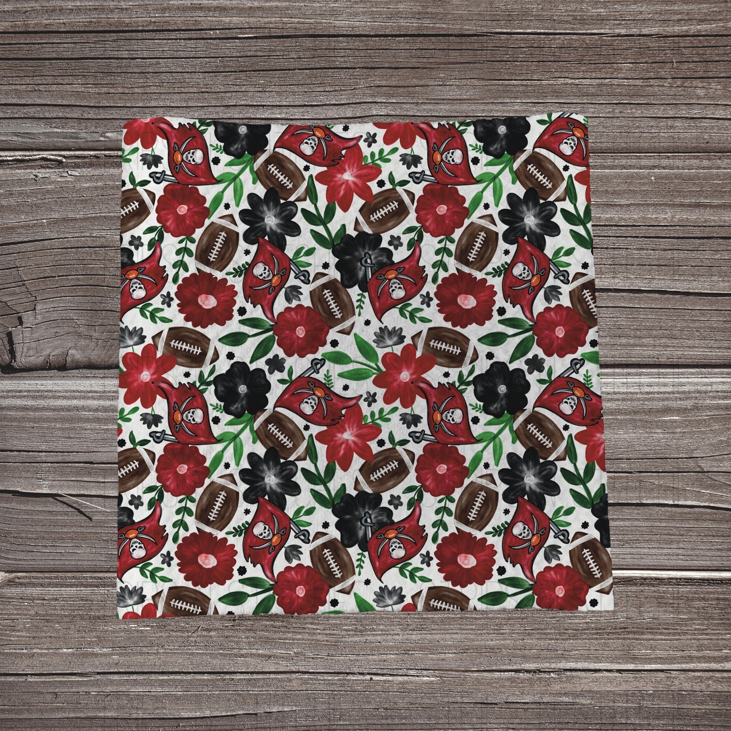 2022 Football Floral Teams | All 32 Teams Available | Fabric Strip- Bow Making