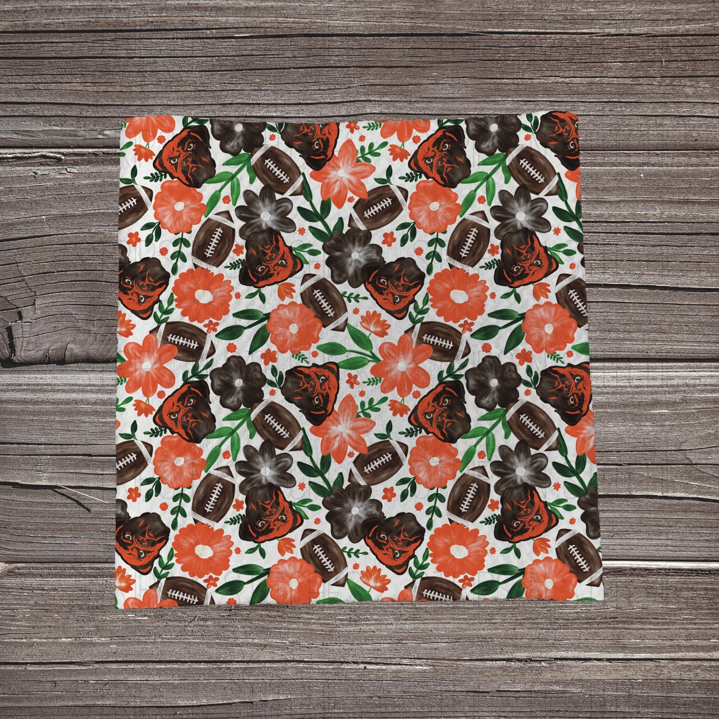 2022 Football Floral Teams | All 32 Teams Available | Fabric Strip- Bow Making