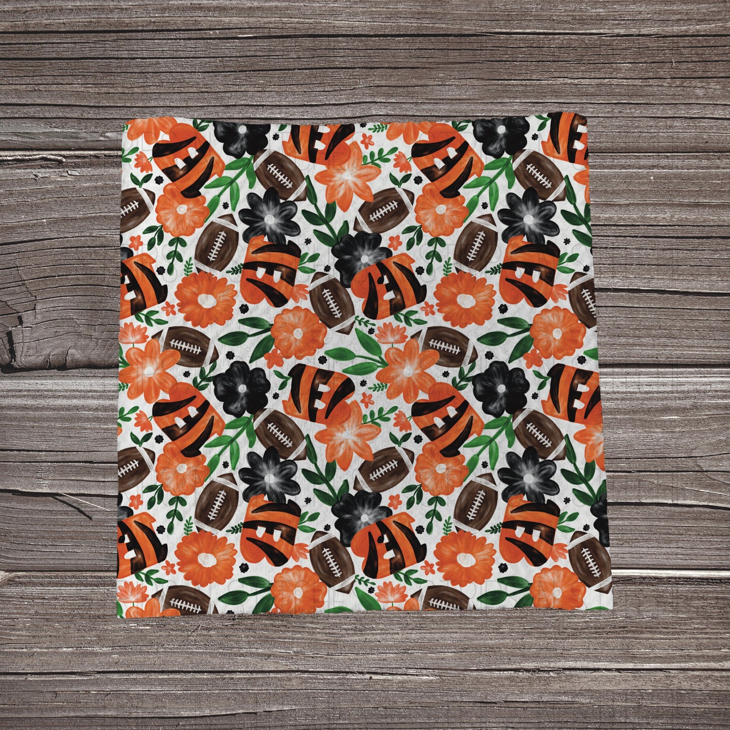 2022 Football Floral Teams | All 32 Teams Available | Fabric Strip- Bow Making