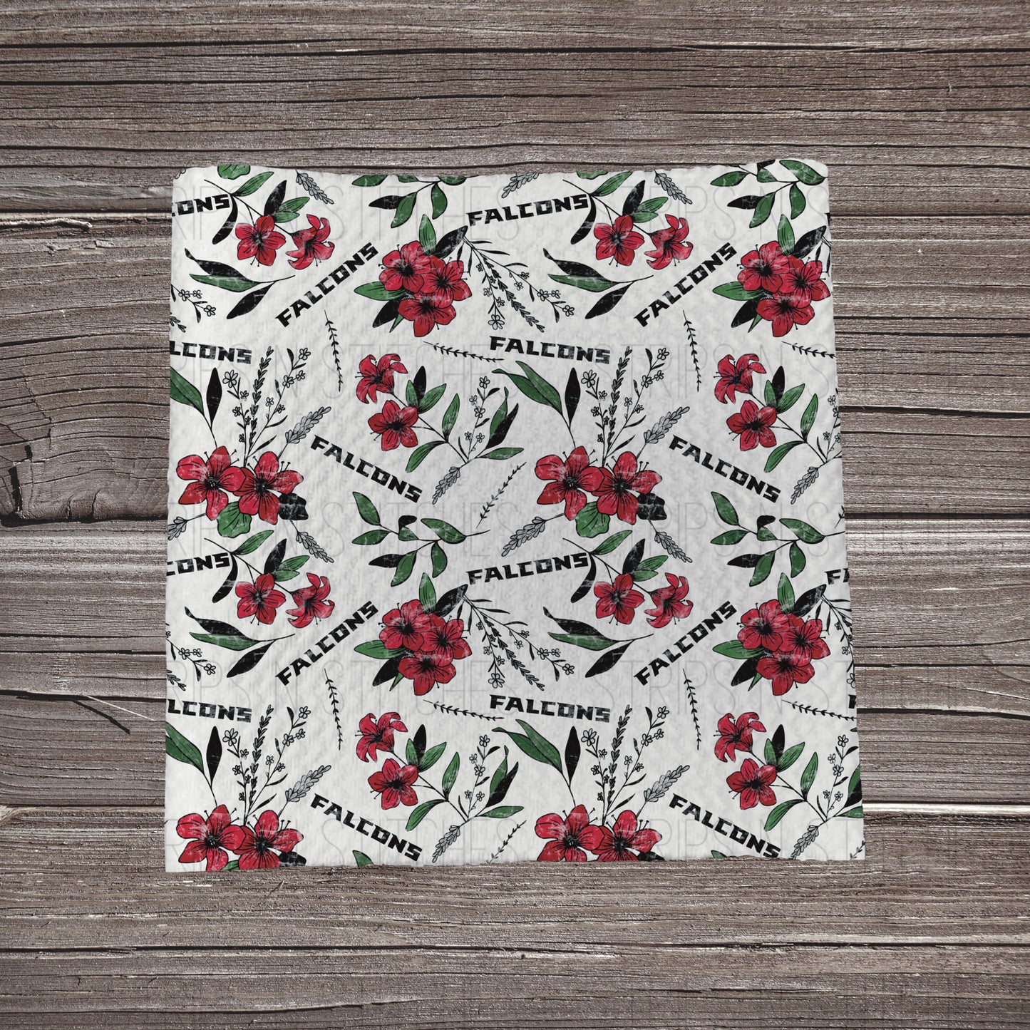 Football Floral Teams | All 32 Teams Available | Fabric Strip- Bow Making- Headwrap- S