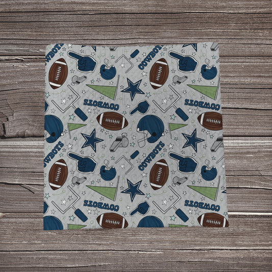 2023 Football Playbook Teams | All 32 Teams Available | Fabric Strip- Bow Making