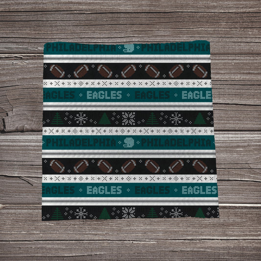 2024 Football Christmas Sweater | All 32 Teams Available | Fabric Strip | Bow Making | Scrunchies | Headwraps
