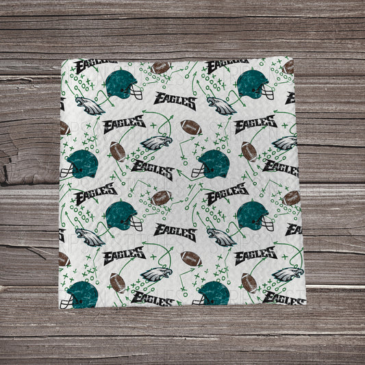 Football Playbook | All 32 Teams Available | Fabric Strip- Bow Making- Headwrap- Scru