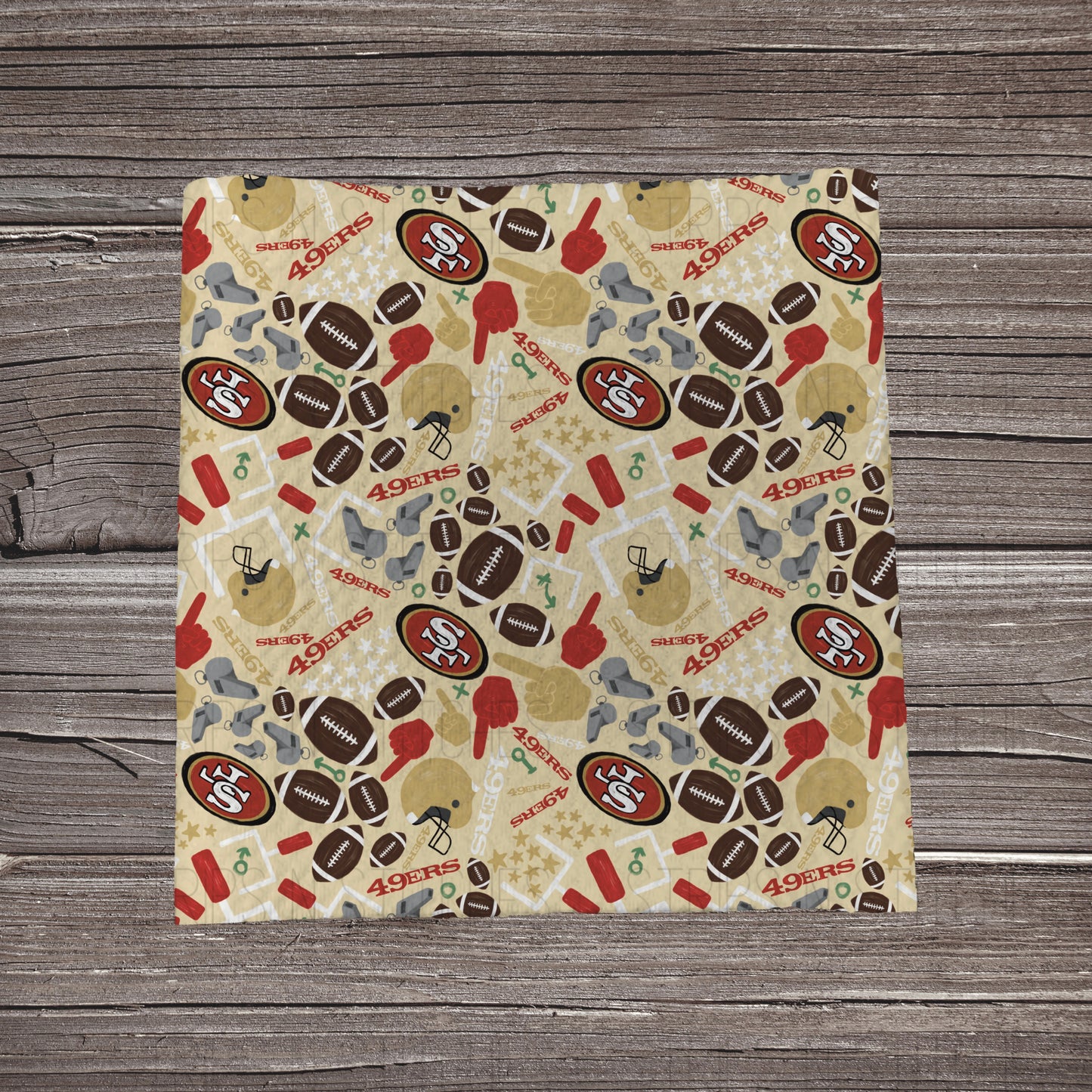 2025 Football -LIGHT Playbook | All 32 Teams Available | Fabric Strip | Bow Making | Scrunchies | Headwraps