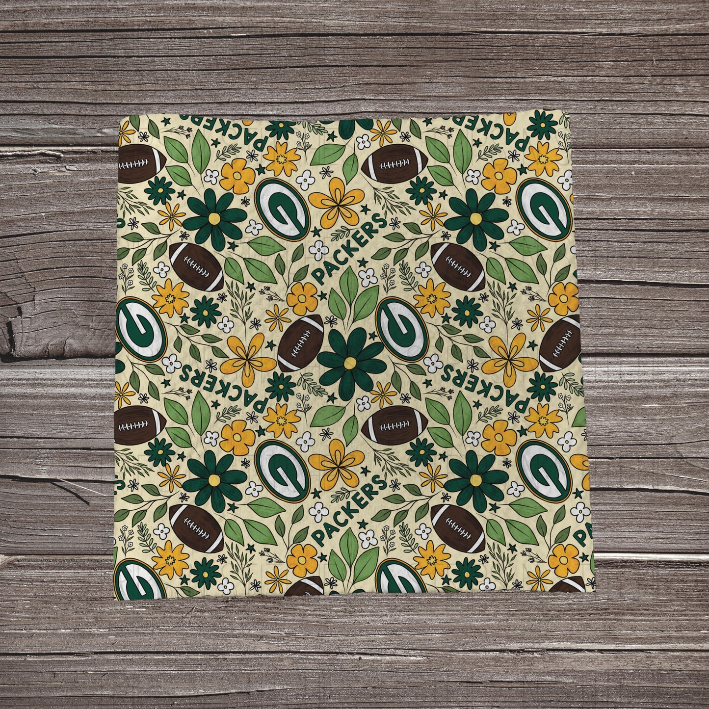 2024 Football - LIGHT FLORAL | All 32 Teams Available | Fabric Strip | Bow Making | Scrunchies | Headwraps