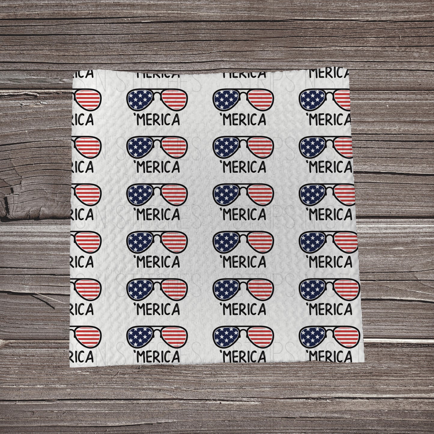 Merica ”x18” Fabric Strip | Bow Making | Scrunchie