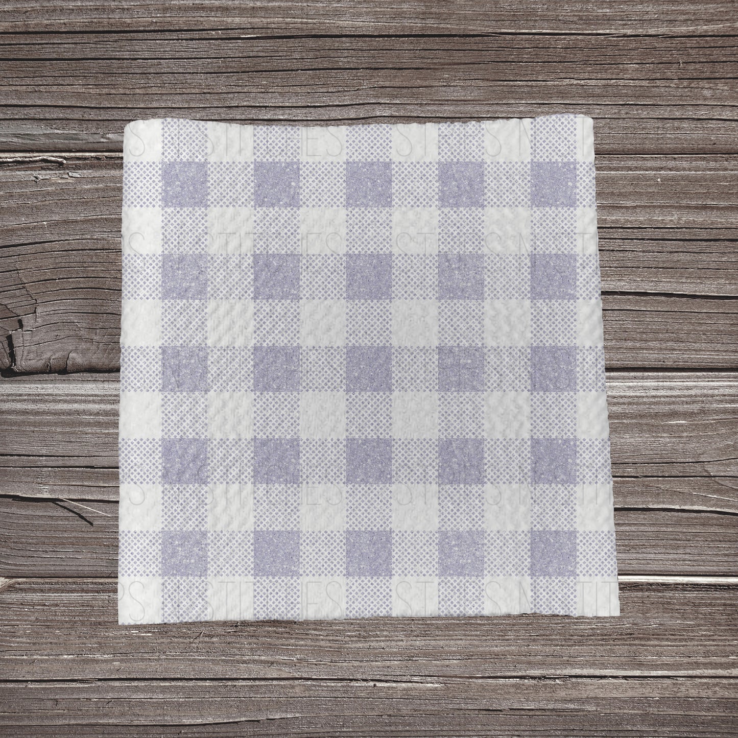 Faux Glitter Lavender Plaid | Fabric Strip- Bow Making- Headwraps- Scrunchies