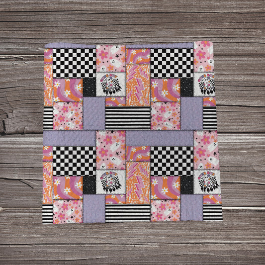 Cute But Spooky Patchwork | Bullet Fabric Strip | Bow Making | Scrunchie | Headwraps