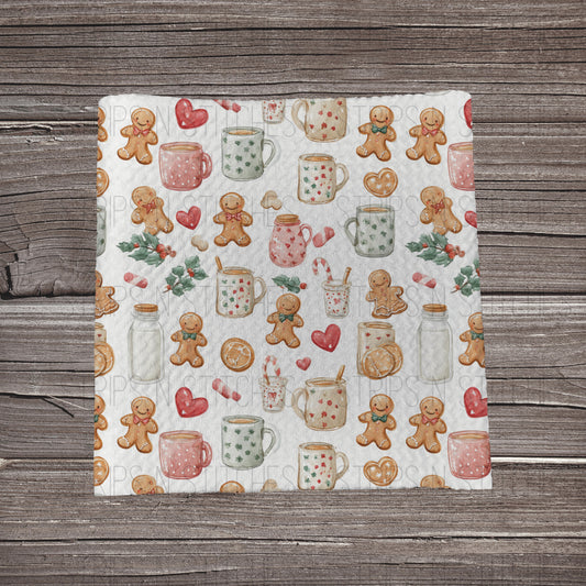 Gingerbread Cookies & Milk | Fabric Strip | Bow Making | Headwrap | Scrunchies