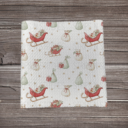 Santa’s Sleigh | Fabric Strip | Bow Making | Headwrap | Scrunchies