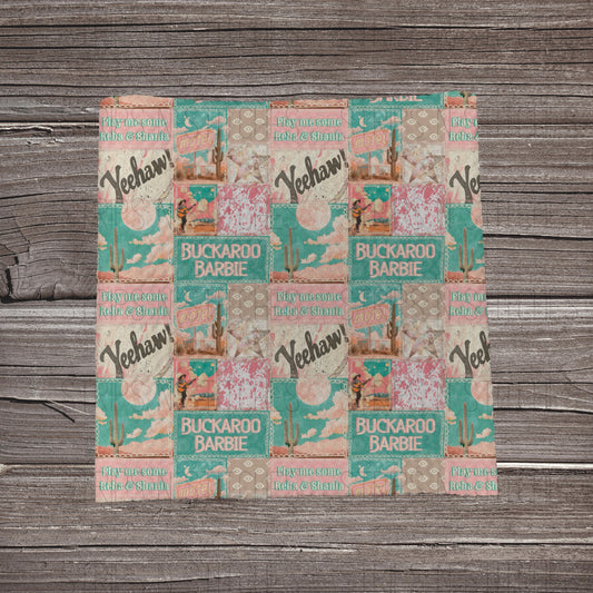 Buckaroo Malibu Girl | Fabric Strip | Bow Making | Headwrap | Scrunchies