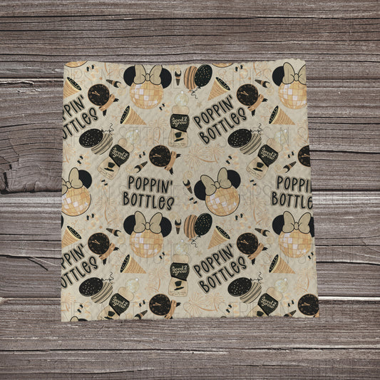 Poppin’ Bottles | Fabric Strip | Bow Making | Headwrap | Scrunchies