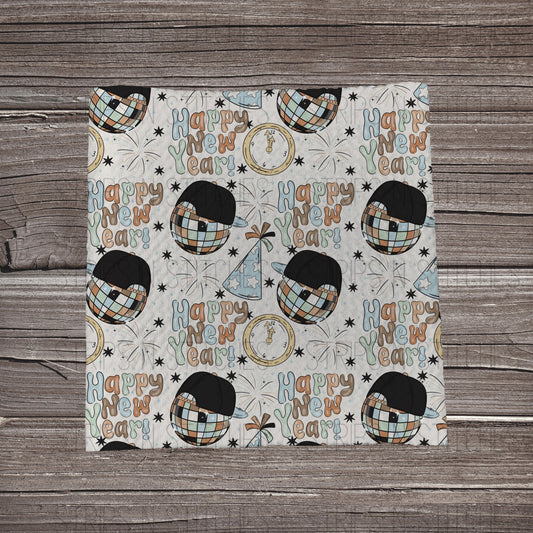 Happy New Year- Snapbacks | Fabric Strip- Bow Making- Headwra